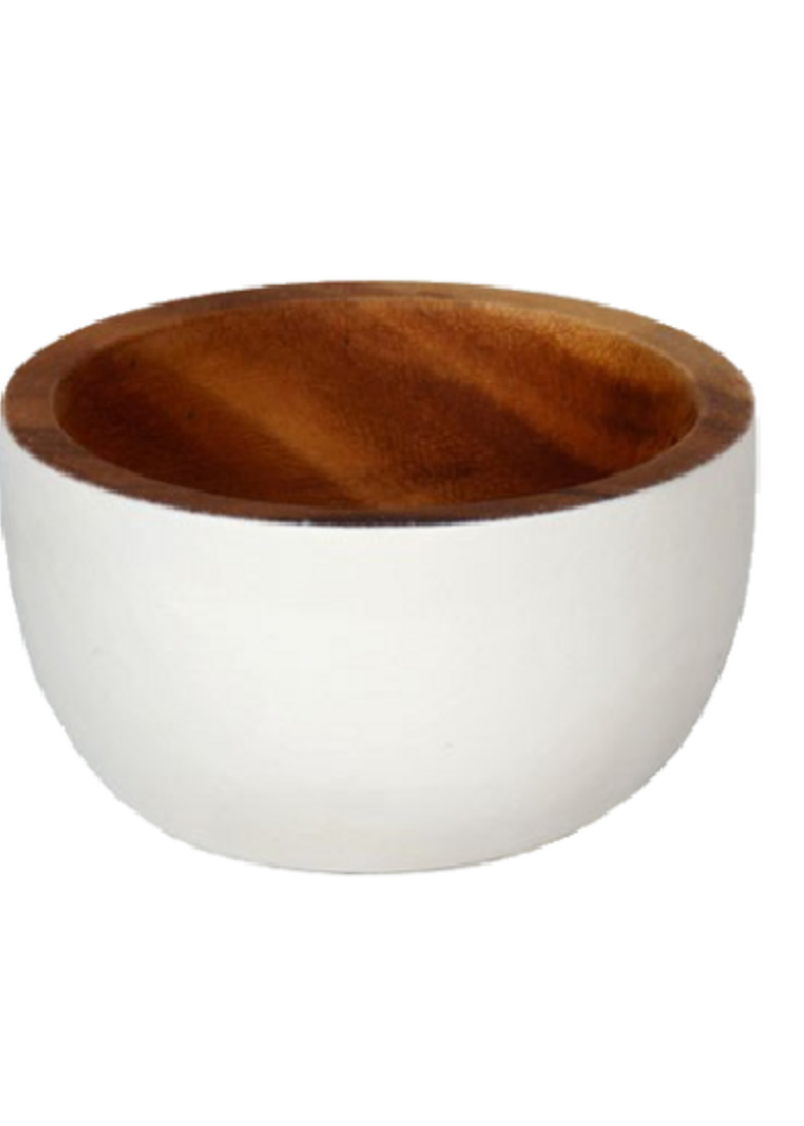 Kinta wit rond schaaltje 11,5 x 6 cm