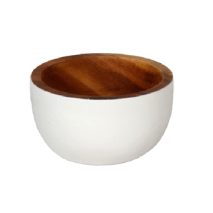 Aca Schaaltje Wit 11,5 cm