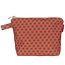Vent de Bohème strand clutch - toilettas Lotus Oranje