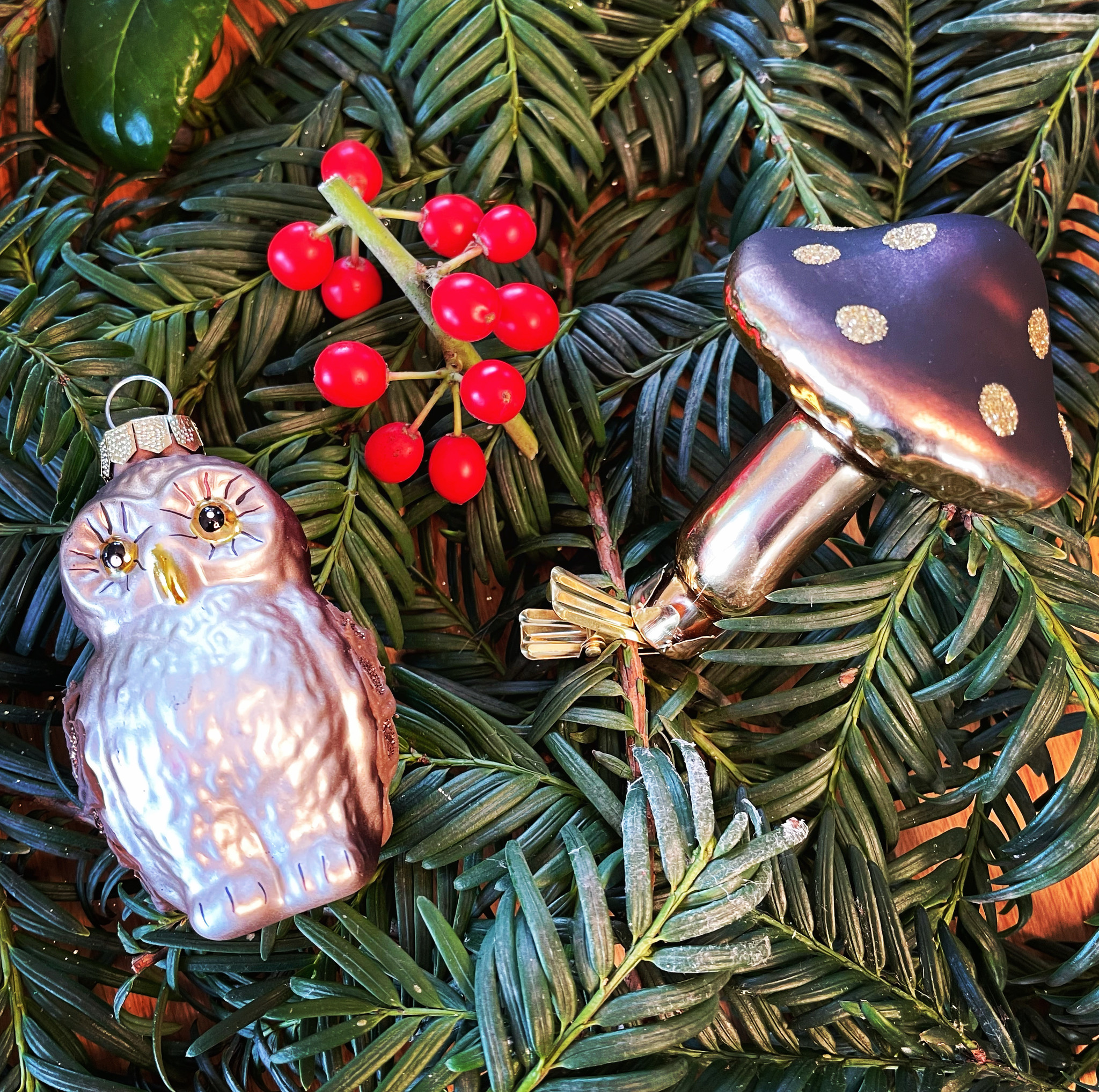 Bruine Bosuil Kersthanger