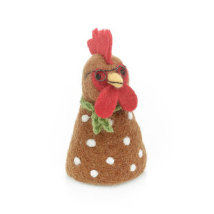 Kip met Brilletje Eierwarmer