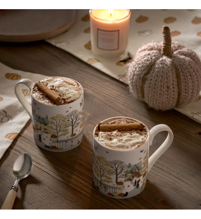 Sophie Allport porseleinen mok Halloween Trick or Treat - koffie- of theebeker in Halloween thema - 275 ml