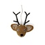 Én Gry & Sif Bambi Bruin - hertje - vilten hangertje 9,5 cm