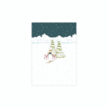 Sophie Allport Sneeuw seizoen kerstkaarten set van 6 stuks