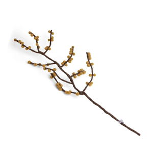 Herfsttak met gele bessen