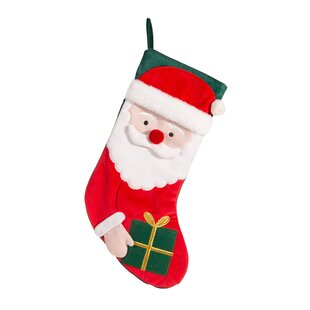 Kerstman met Cadeau Christmas Stocking