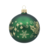Groene Kerstballen met Zuurstokken en Kerstklokjes