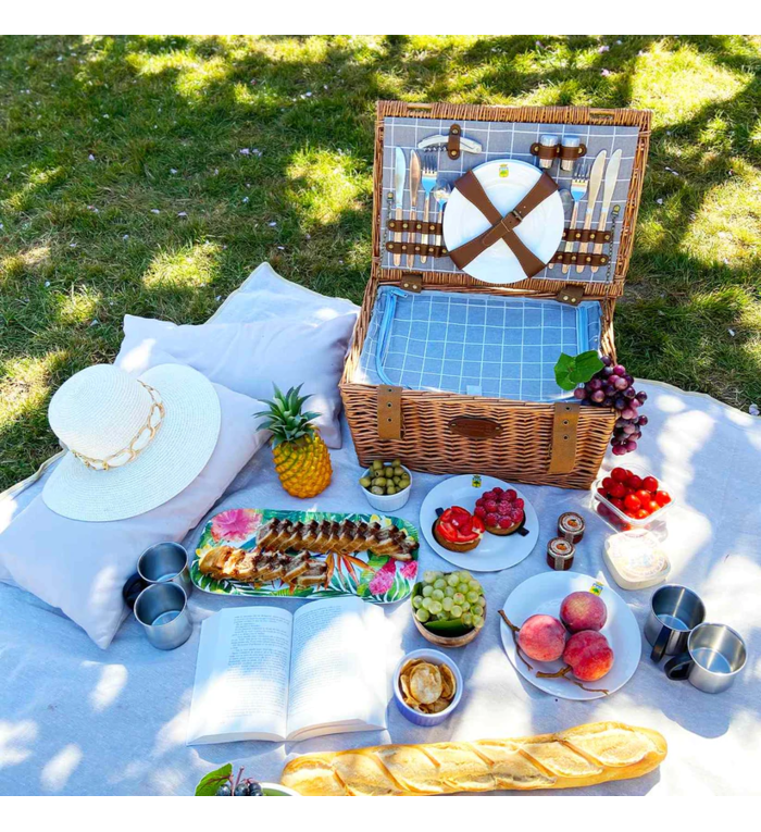 Les Jardins de la Comtesse complete picknickmand voor vier personen Provence