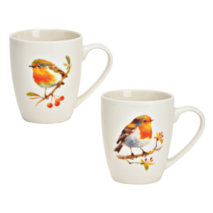 Roodborstjes Mokken set van 2