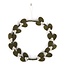 Én Gry & Sif Kerstkrans met van vilt met Mistletoe diameter 25 cm