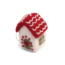 Én Gry & Sif handgemaakte vilten Kerst Huisje - kerstboom decoratie hangertje