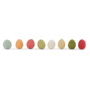 Mini Eitjes Lentekleuren - Set van 8