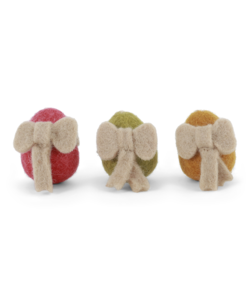 Eitjes met Strikje - Set van 3