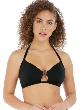 Coco Wave - Triangle Bikinitop - Zwart - 65D