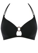 Coco Wave - Triangle Bikinitop - Zwart - 65D
