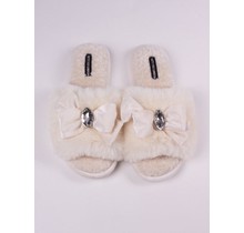 Darcey - Sloffen - Crème - M-38/39