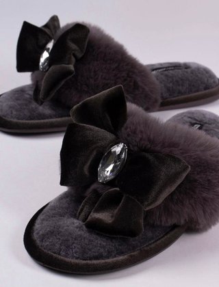 Diana - Sloffen - Smoke - L / 40-41