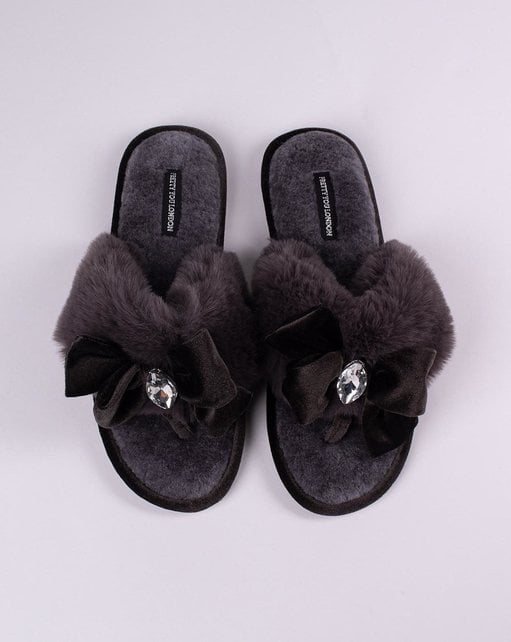 Diana - Sloffen - Smoke - L / 40-41