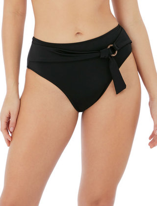 Coco Wave - Bikinibroekje Hoog - Zwart - S