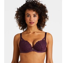 Femme Passion - Push-up BH - Wineberry 70D