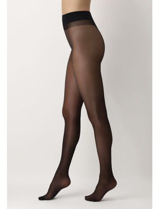 Magie Panty - Satin - Zwart - 20 denier