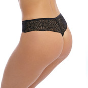 Lace Ease - Invisible Stretch - String - Zwart - One size