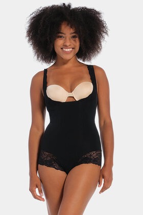 Super Control Body - Zwart