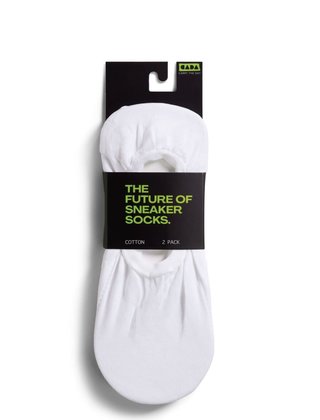 Cada - Sneakersok - Wit- 2-pack - Katoen