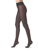 Sparkly Lace - Zwart - 40 denier - S/M