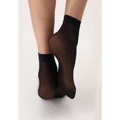 Demi Bas - Petit sok - Zwart - 20 denier - One size