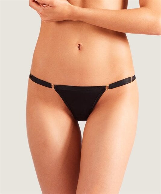 Boîte à Désir - Nuit Précieuse - Open slip - Zwart - One size