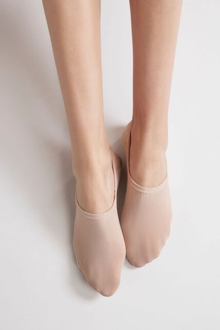 Cada - Sneakersok - Nude - 2-pack - Katoen