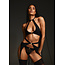 Aubade Sumptuous Waves - Jarretel - Smokey Attraction - S