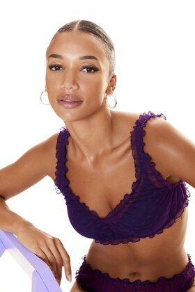Tulio - Bralette - Majestic Purple - S