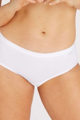 Basics - Organic Cotton Stretch -  Midi slip - 2 Pack