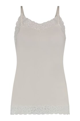 Secrets - Spaghetti Top met kant