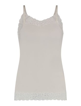 Secrets - Spaghetti Top met kant