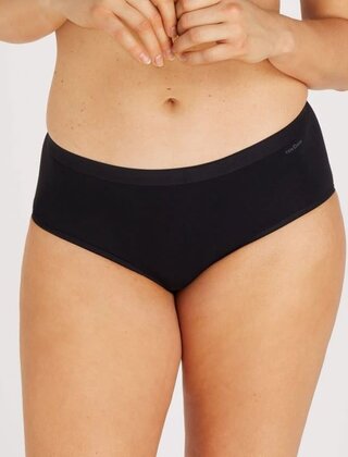 Basics - Organic Cotton Stretch -  Midi slip - 2 Pack