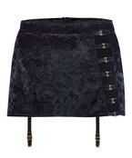 The Night Before - Mini rokje met jarretel - Blackbird - L