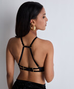 The Night Before - Bralette - Blackbird - L