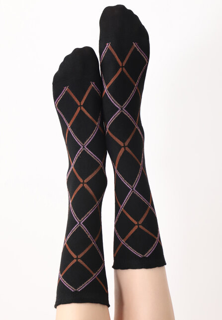 British - Sok - Zwart - One size