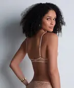 Sound of Heart  - Triangel Plunge BH - Lavender Aura - 80F