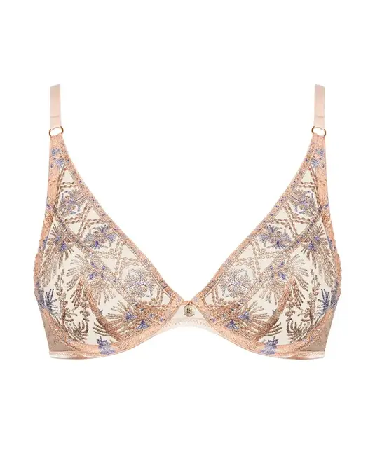 Sound of Heart  - Triangel Plunge BH - Lavender Aura - 80F