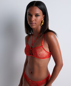 Losing My Mind - Bralette - Chili - L