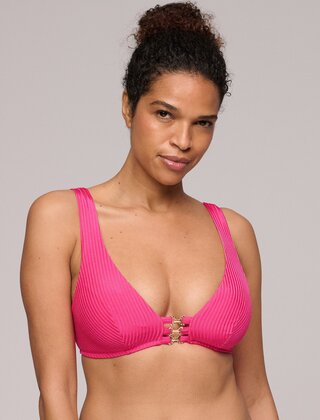 Emly - Triangel bikinitop - Dragon Fruit - XS