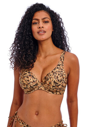 Arizona Waves - Plunge bikinitop - 85D - Dune