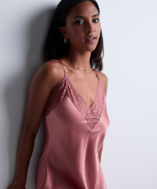 Midnight Whisper - Jurkje - Warm Pink - 40/L