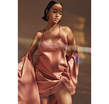 Midnight Whisper - Jurkje - Warm Pink - 40/L