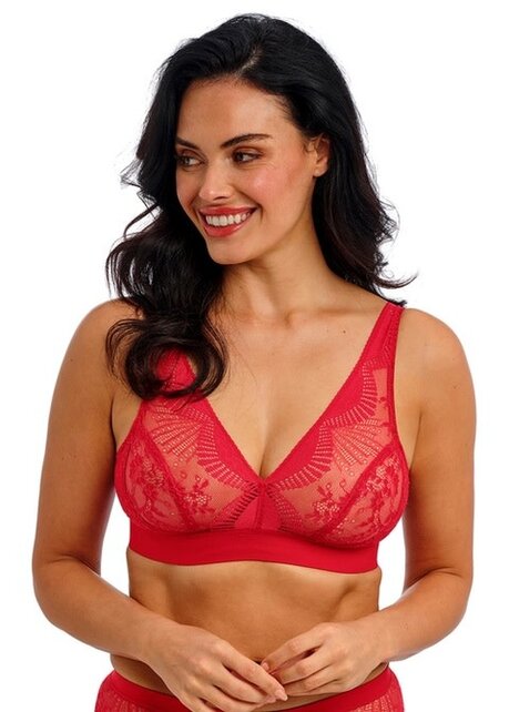 Sensu Lace - Bralette - Salsa - M