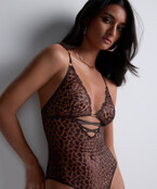 Crazy in Love - Body - Satin Brown - XL